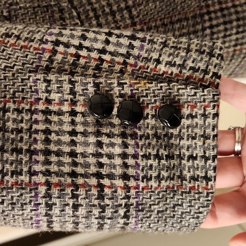 Giorgio Sant Angelo wool houndstooth blazer - Picture 6 of 6